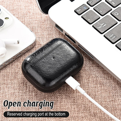 Leather PU Earphone Cover For AirPods Pro 3 2025 Case For AirPods Pro 2 2nd Pro2 Cases For AirPods 4 3 2 1 Funda Headphone Coque