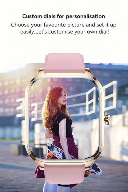 HOMEFISH H9 Intelligent Watch Bluetooth Call Remote Photography Sleep Monitoring Multiple Sports Modes Heart Rate Blood Beauty World Shop