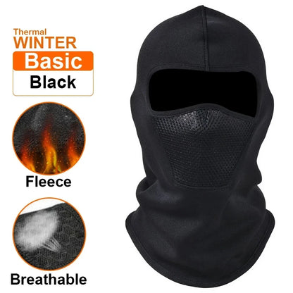 Thermal Winter Balaclava Cycling Full Face Mask Warm Outdoor Sports Motorcycle Ski Fishing Hunting Mask Fleece Scarf Cap Bandana Beauty World Shop