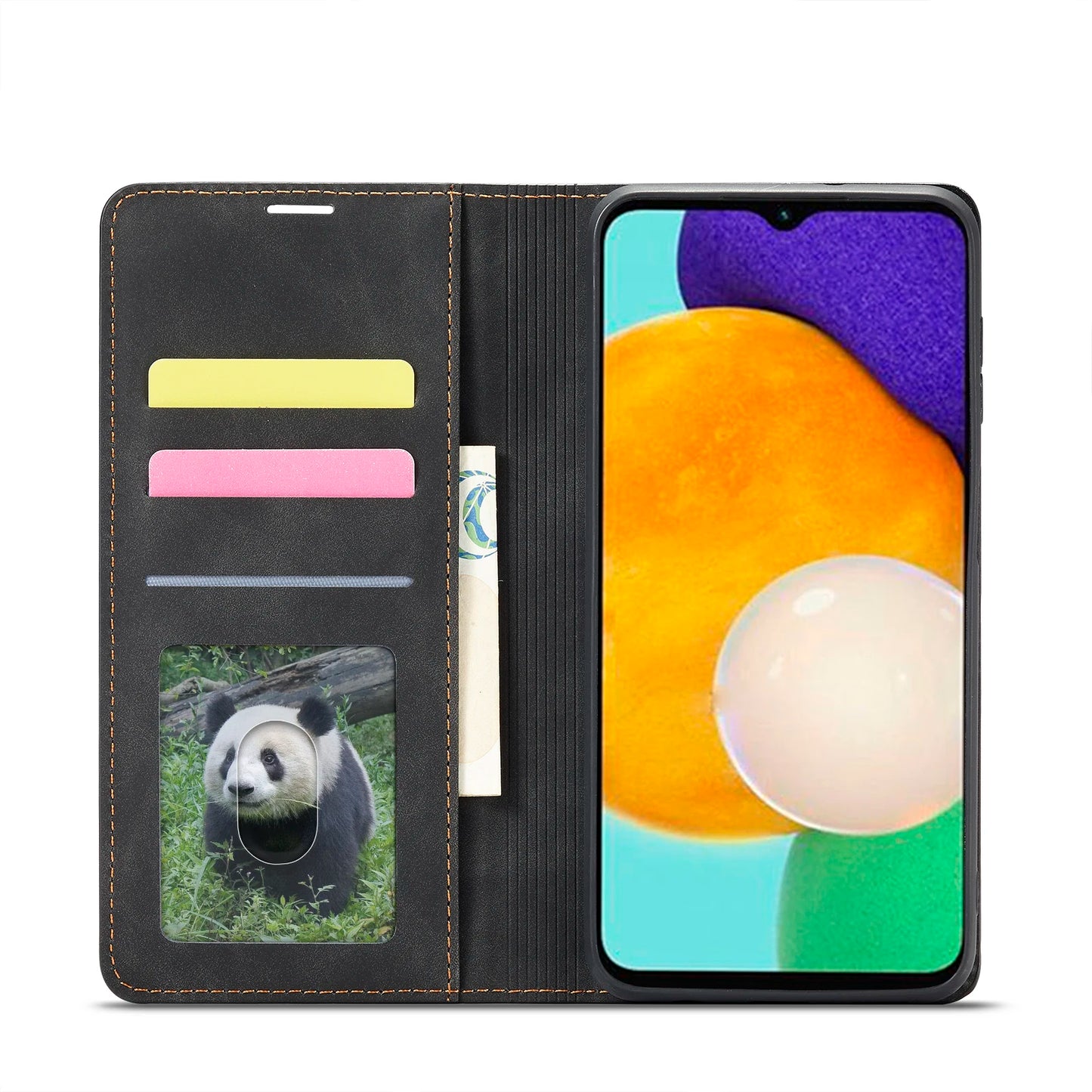 Leather Phone Case For Samsung S26 S25 edge S24 S23 FE S22 Ultra S21 S20 S10 Plus Note 20 10 9 Magntic Flip Card Wallet Cover Beauty World Shop