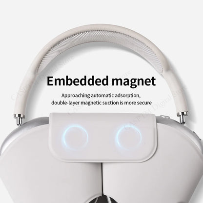 Luxury PU Headphones Cover For AirPods Max Case Anti-scratch Waterproof Protective Headset Cases For Apple AirPods Max Shell
