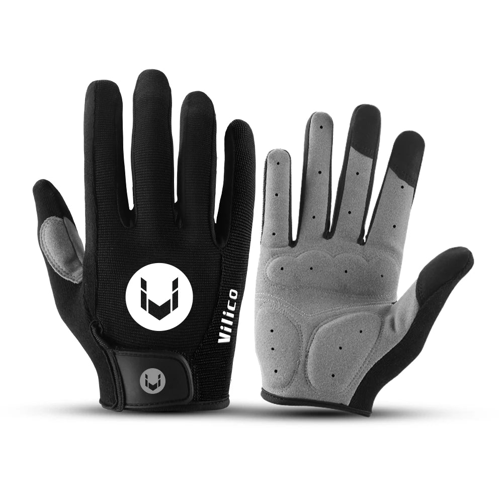 MTB Bike Sports Cycling Gloves Full Finger Men Women Running Fitness Gym Spring Summer Riding Motorcycle Gloves Beauty World Shop