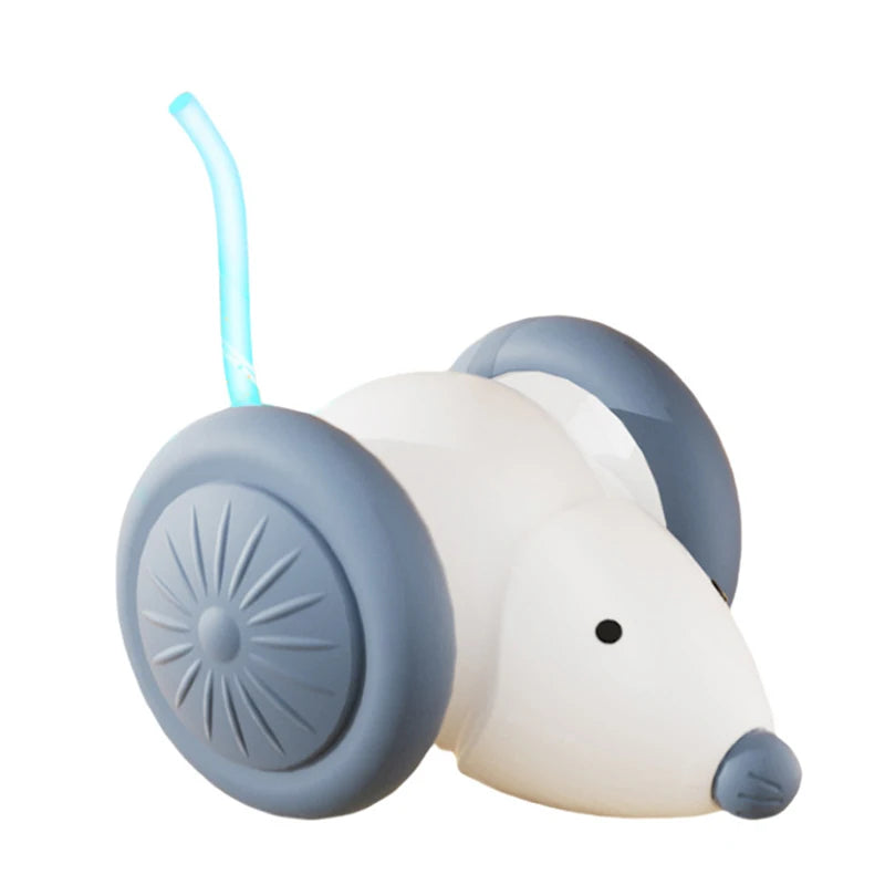 Electric Mouse Car Pet toys Interactive Cat Toy Rechargeable Automatic Teaser with Intelligent Obstacle Avoidance Pet Products Beauty World Shop
