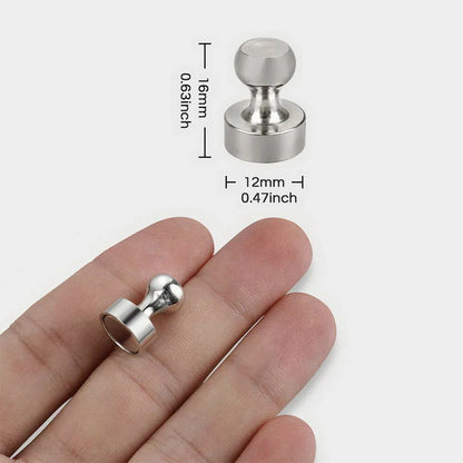 10/20x Magnetic Pins Neodymium Magnets Pin Board Magnet For Board Cone Magnets Super Strong Fridge Magnets For Home Storage Tool Beauty World Shop