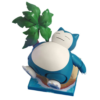 Blokees Pokemon Adventure Prologue Snorlax Cinderace Scyther Lucario Monster Action Figure Model Assembling Toys Birthday Gifts Beauty World Shop