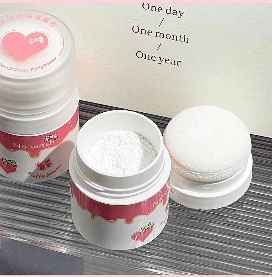 Hair mark powder cosmetic filling reissue artifact fluffy powder lazy powder powder control oil non-washing powder girl Beauty Trend Shop