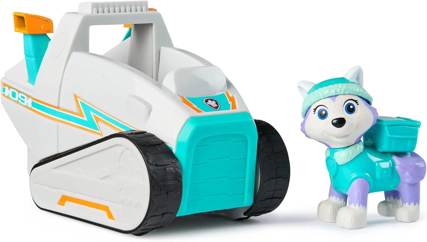 10kinds Genuine Paw Patrol Everest Ryder Rex Skye Chase Rocky Zuma Vehicle with Collectible Figure Birthday Gift Children Toy Beauty World Shop