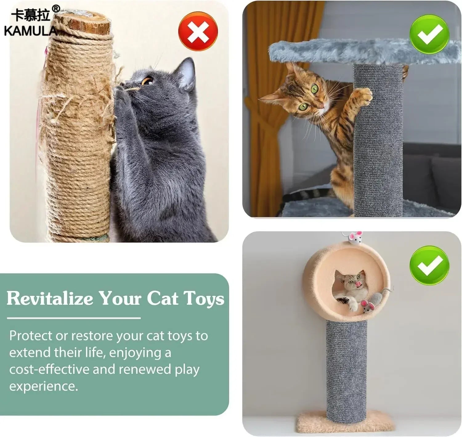 Trimmable Cat Scratching Mat Cat Scratcher Sofa Tape Scratching Post Self-adhesive Carpet Cats Scratch Board Cat Accessories Beauty World Shop
