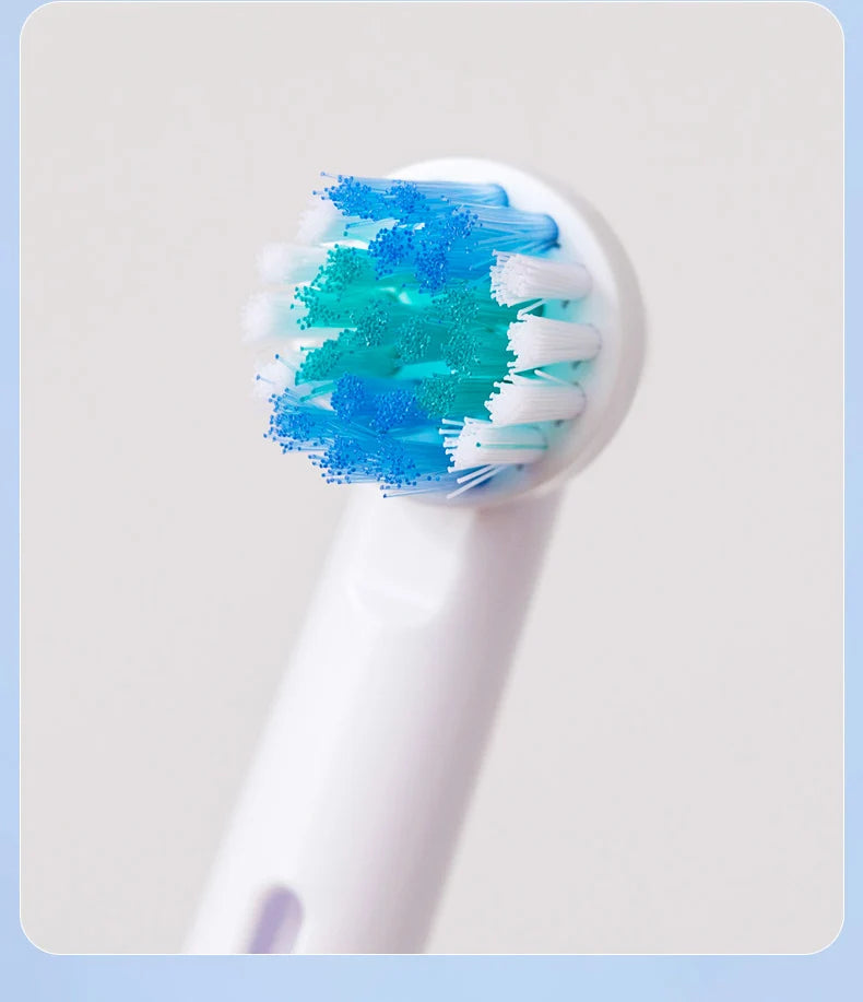 4/8pcs Replacement Brush Heads For Oral-B Electric Toothbrush Advance Power/Vitality Precision Clean/Pro Health/Triumph/3D Excel Beauty World Shop