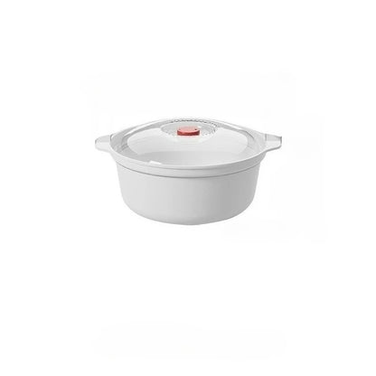 Microwave Oven Special Box Heated Soup Pot RiceSteamed Hot SteamedBuns with Lid Eco-friendly FoodGrade KitchenTool Beauty World Shop