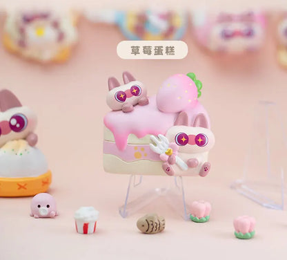 Hot Siamese Bean Delicacy Series Mysterious Surprise Blind Box Toys Creative Trendy Cartoon Girl Heart Gifts Festival Gifts Beauty World Shop