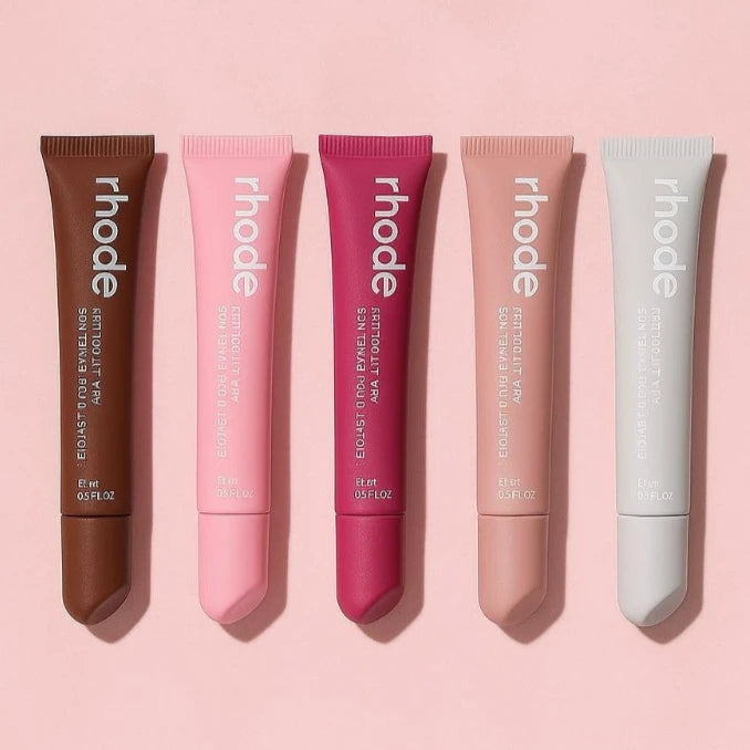 Rhod Lip Balm Moisturizing Mirror Long Lasting Lip Gloss Ribbon Espresso Raspberry Toast Plump No-stick Lip Oil Makeup Cosmetic Beauty World Shop