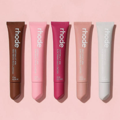 Rhod Lip Balm Moisturizing Mirror Long Lasting Lip Gloss Ribbon Espresso Raspberry Toast Plump No-stick Lip Oil Makeup Cosmetic Beauty World Shop