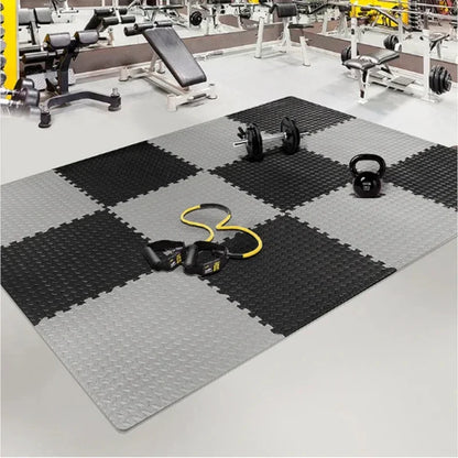 8/16 Pcs Foam Fitness Non Slip Yoga Mat Fitness Floor Tile Protection Pad Fitness Equipment Mat Suitable for Indoor Fitness Beauty World Shop