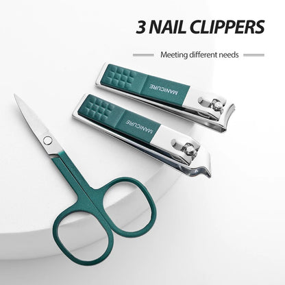 Nail Scissors Set Household High End Mens And Womens Special Nail Clippers Manicure Beauty Tools 6 Piece Portable Household Beauty Fashion
