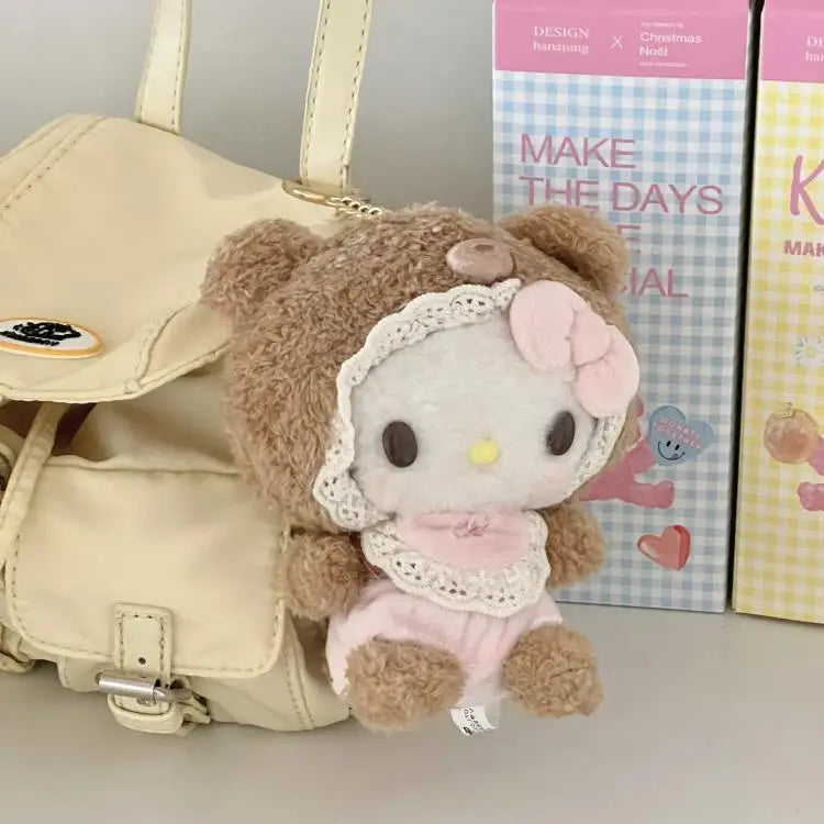 Kawai Latte Kuromi My Melody Cinnamoroll Nipple Baby 10Cm Plush Doll Pendant Ornaments Cute Gift Beauty World Shop