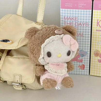 Kawai Latte Kuromi My Melody Cinnamoroll Nipple Baby 10Cm Plush Doll Pendant Ornaments Cute Gift Beauty World Shop