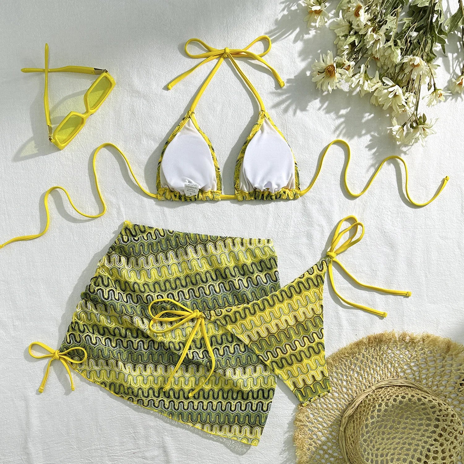 Sexy Bikinis 2026 Female Swimsuits Women's Three-Piece Swimwear Beach Swim Wear Bathing Suits Brazilian Bikini Set Pool Bather Beauty World Shop