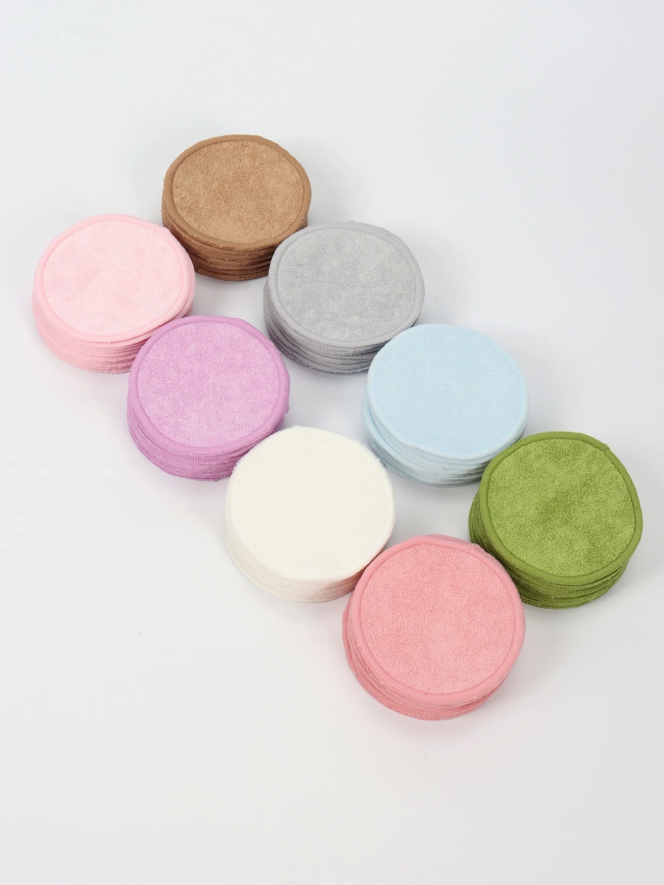 5/10/20 Pack Reusable Makeup Remover Pads Washable Face Cleansing Puff Cloth Clean Sponge Liquid Cream Tools Cosmetic Remover Beauty World Shop