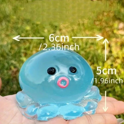Homemade Bubble Octopus Squeeze Toy for Relax Fun Party & Birthday Gift Slow Rebound TPR Material Interactive Sensory Game Toys Beauty World Shop