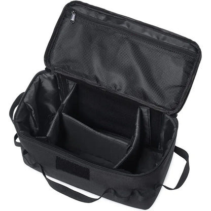 Outdoor Camping Gas Tank Storage Bag Large Capacity Ground Nail Tool Bag Gas Canister Picnic Cookware Utensils Kit Bag Beauty World Shop