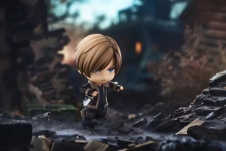 2026 New 10cm Resident Evil Anime Figure #2337 Biohazard Leon S.Kennedy Action Figures Pvc Adult Collection Model Doll Toys Gift Beauty World Shop