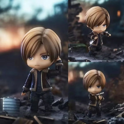2026 New 10cm Resident Evil Anime Figure #2337 Biohazard Leon S.Kennedy Action Figures Pvc Adult Collection Model Doll Toys Gift Beauty World Shop
