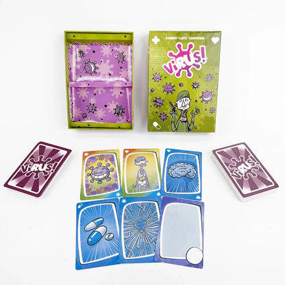 Virus 1 2 3 Board Game: The Ultimate Contagiously Fun Game for Family Parties in Spanish & English Beauty World Shop