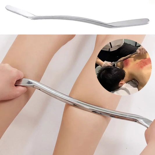 Professional Stainless Steel Gua Sha Tools Physical Therapy,GuaSha Gym Muscle Massager Relaxation tool Fascial knife health AM11 Beauty World Shop