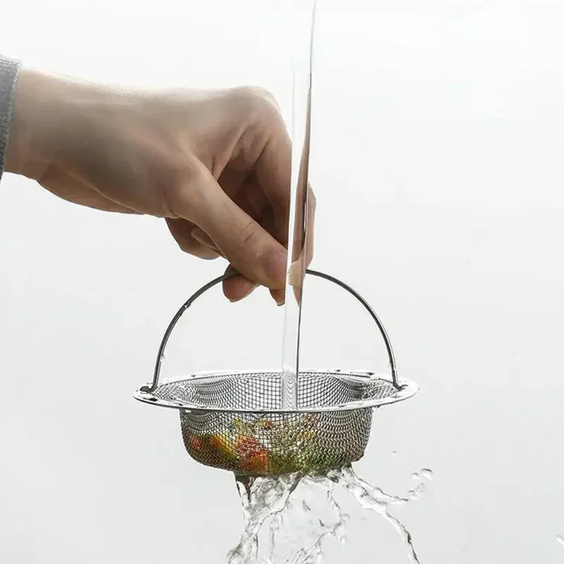 1Pc Stainless Steel Kitchen Sink Filter, Garbage Food Residue/Hair Catcher, Keep Your Bathtub Beauty World Shop