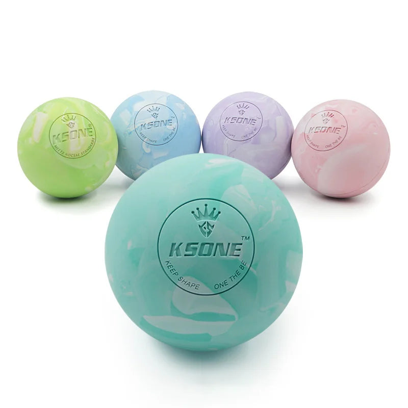 One Piece Yoga Massage Ball Fascia Ball Solid Rubber Ball Mixed Color Muscle Relaxation Ball For Muscle Recovery Beauty World Shop