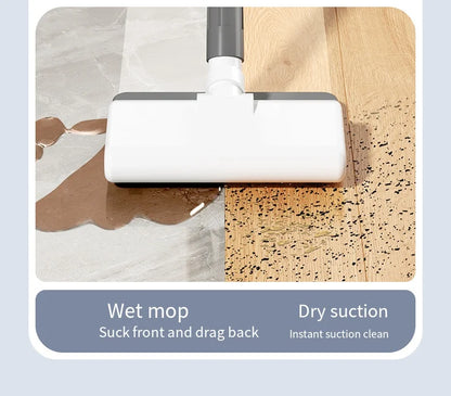 Cordless Wireless Vacuum Cleaner Handheld USB Chargeable Multifunction Suction Mopping All-in-One Home Cleaning Machine Beauty World Shop