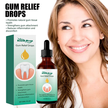 Gum Repair Drops Relieve Receding Gingival Swelling Gum Cleaning Care Oral Periodontal Hygiene Remove Yellow Remove Stain