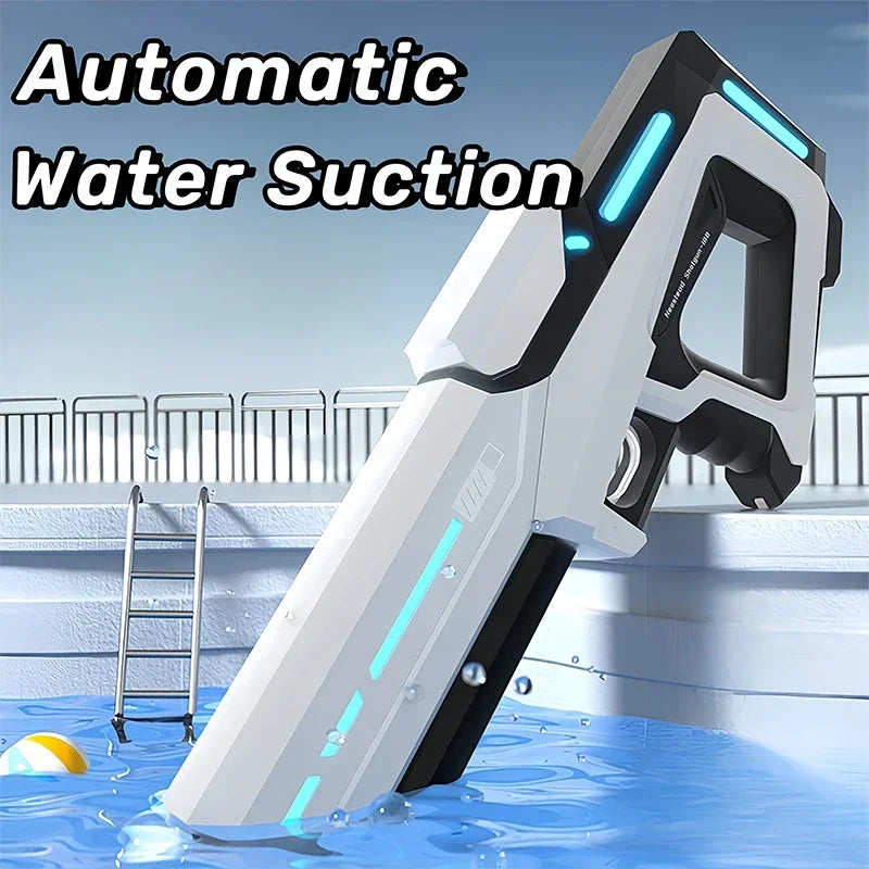 Electric Water Guns For Adults Powerful Squirt Automatic Water Suction Water Blasters Summer Outdoor Beach Toy For boys Kid Gift Beauty World Shop