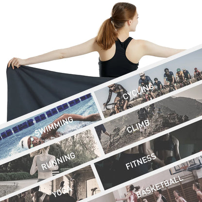 Microfiber Towel Quick Dry Towel Travel Towel Sports Towel Beach Towel Sandproof Soft Light Towel For Swim, Yoga, Gym Beauty World Shop