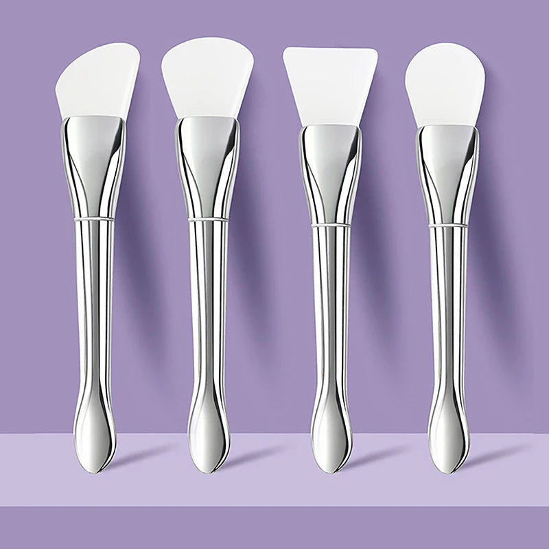 Silicone Facial Mask Brush Soft Hair Facial Mask Brush Brush Applicator For Facial Mask Beauty Salon Brushes Makeup Tools Beauty World Shop