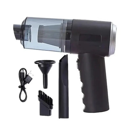3 In 1 Integrated Suction And Blowing Vacuum Combination Vacuum Cleaner USB Charging Small Car Household Vacuum Cleaner Beauty World Shop