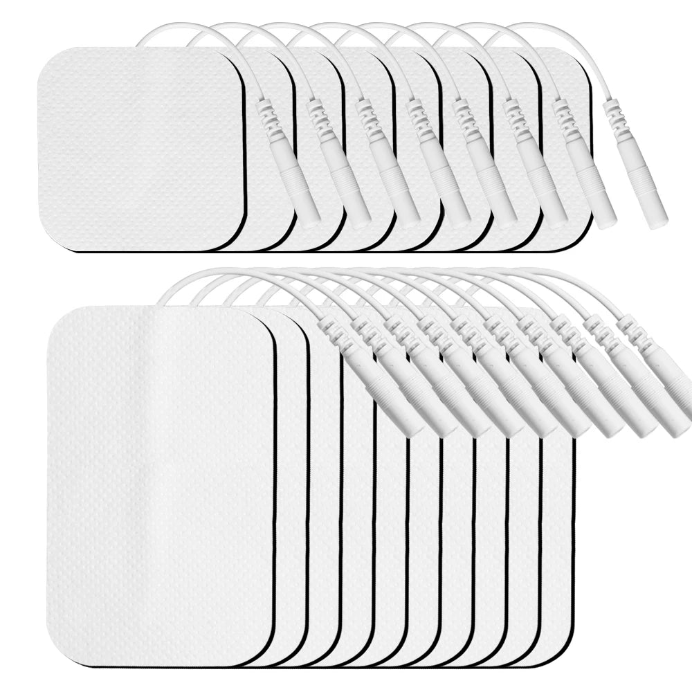 10/20/50Pcs Tens Electrode Pads Gel Self-adhesive Patches For Acupuncture Massager Slimming Pulse EMS Muscle Stimulator Sticker Beauty World Shop