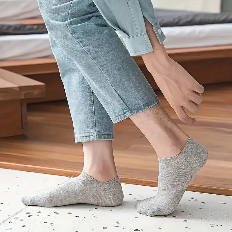 5/10-Pack Unisex Comfort-Fit Ankle Socks For All, Breathable & Lightweight - Ideal For Sports & Daily Wear Beauty World Shop
