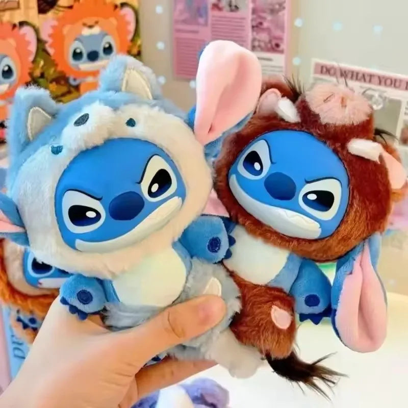 IN STOCK Stitch Animal Series Blind Box Bag Pendant Cute Plush Doll Mystery Box Toy Surprise Christmas Gift for Kids Girlfriend Beauty World Shop