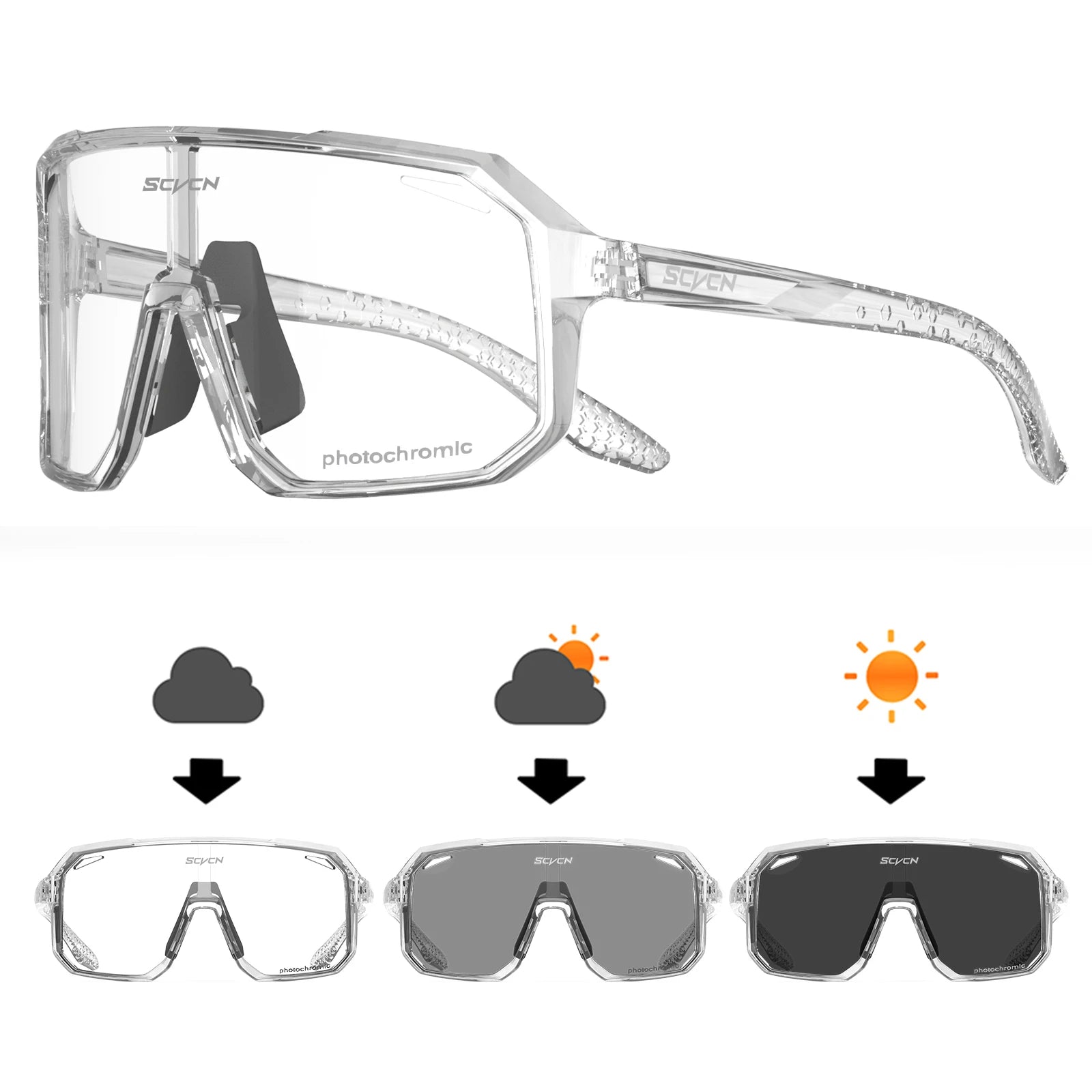 Cycling Glasses Photochromic Sunglasses Men Women Mountain Bike Road Eyewear New Bicycle Riding Outdoor Sports Hiking Goggles Beauty World Shop
