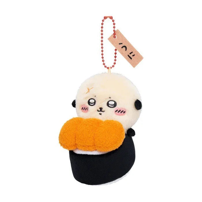 Chiikawa Sushi Series Hachiware Black Tea Cup Usagi Caviar Flying Squirrel Sea Otter Lion Sa Pendant Plush Doll Bag Hanging Gift Beauty World Shop