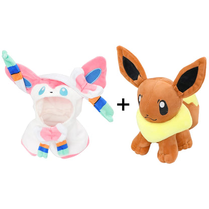 Eevee Cos Umbreon Espeon Jolteon Flareon Glaceon Vaporeon Sylveon Leafeon Plush Toys Stuffed Soft Stuffed Animal Plushies 20CM Beauty World Shop