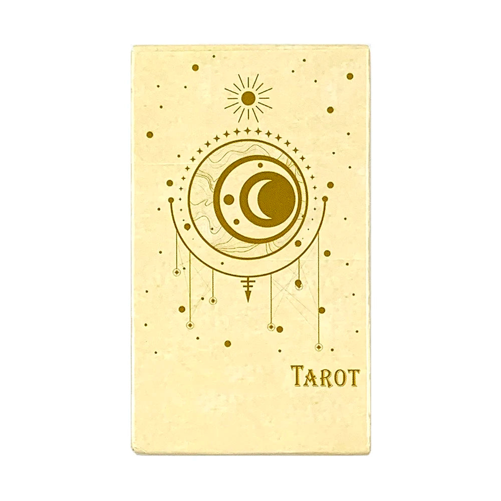 Hot-selling Tarot Cards Deck 78Pcs For Easy Beginners Fate Fortune Telling Divination Party Tabletop Board Game ,Holiday Games Beauty World Shop