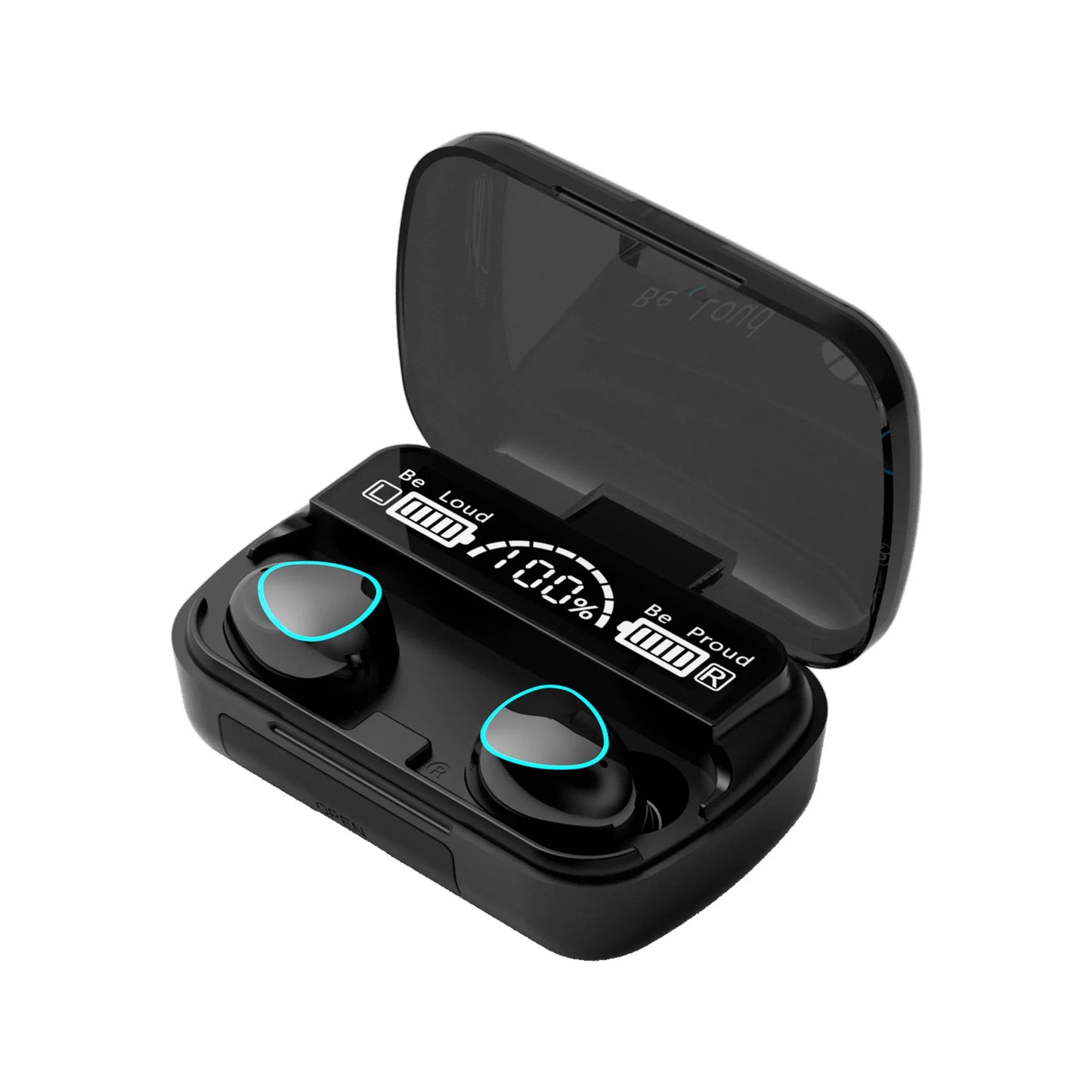 M10 TWS Wireless Headphones: Bluetooth Connection, Charging Box, 9D Stereo, Sports Waterproof Earbuds + Microphone Beauty World Shop
