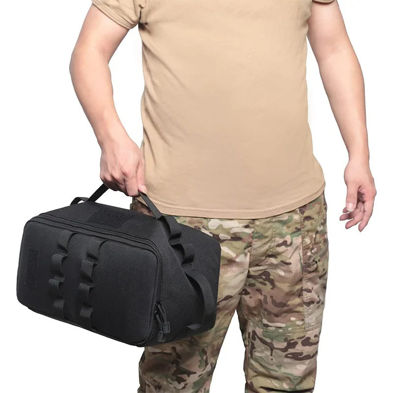 Outdoor Camping Gas Tank Storage Bag Large Capacity Ground Nail Tool Bag Gas Canister Picnic Cookware Utensils Kit Bag Beauty World Shop