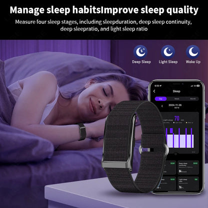 LIGE No Screen Smart Watch Men's Sports Outdoors Fitness Heart Rate Monitor 1ATM Waterproof New Smartwatch For Andrio IOS 2025 Beauty World Shop