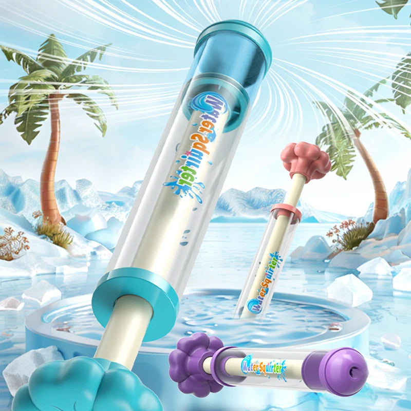 Fireworks Spray Water Pull-Back Water Gun Outdoor Splash Games for Pool Lawn Activities Kids Summer Interactive Water Spray Toys Beauty World Shop
