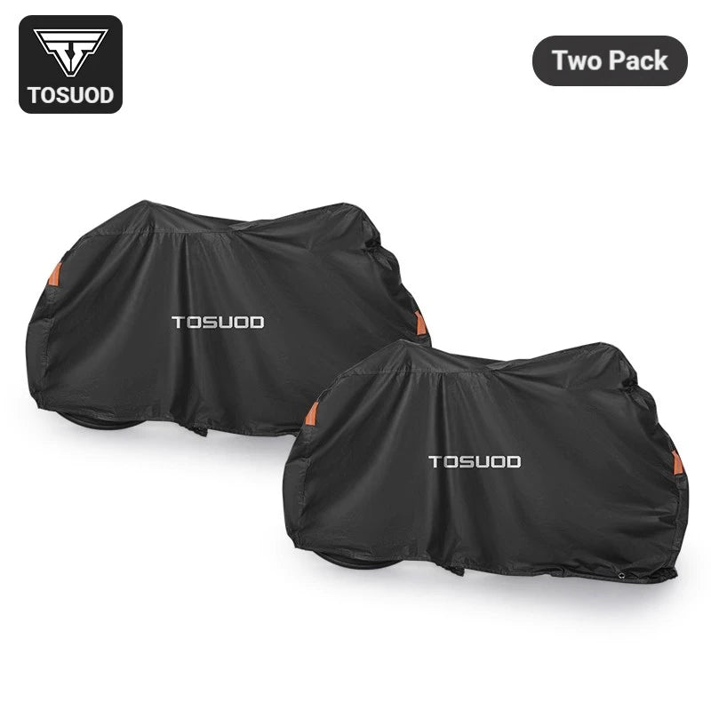 TOSUOD Thickened bike rain cover, All-Inclusive Design Rain Snow Dust  New All Weather Protective Sunshade  Protective Covers Beauty World Shop