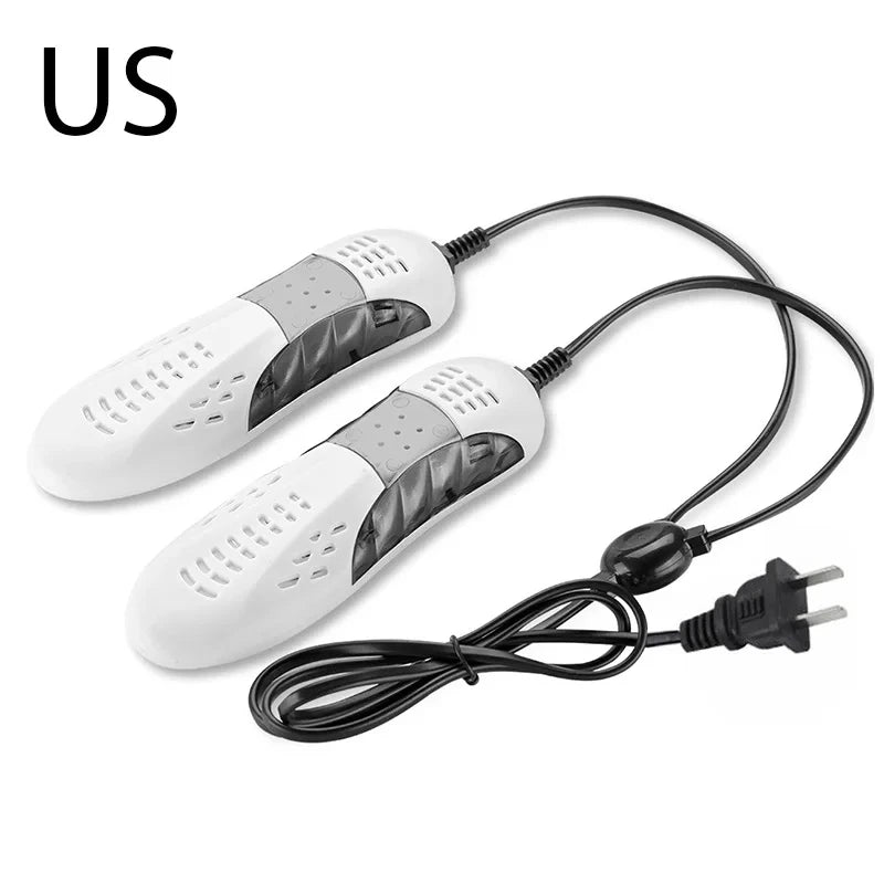 HOMEFISH Electric Shoe Dryer Deodorizer with Heat And UV Light Foot Warmer Dehumidifier Boot Odor Eliminator for Household Use Beauty World Shop